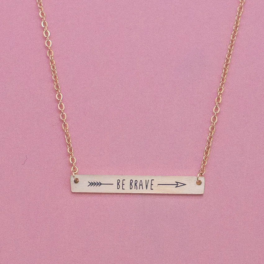 Великолепная сказка Макси воротник татуировки колье цепи One Direction быть храбрым