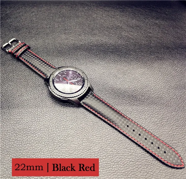 Ремешок из натуральной кожи для Samsung Gear S3 Classic Frontier HuaWei Watch 2 Pro Huami 22 мм|watch band strap|band