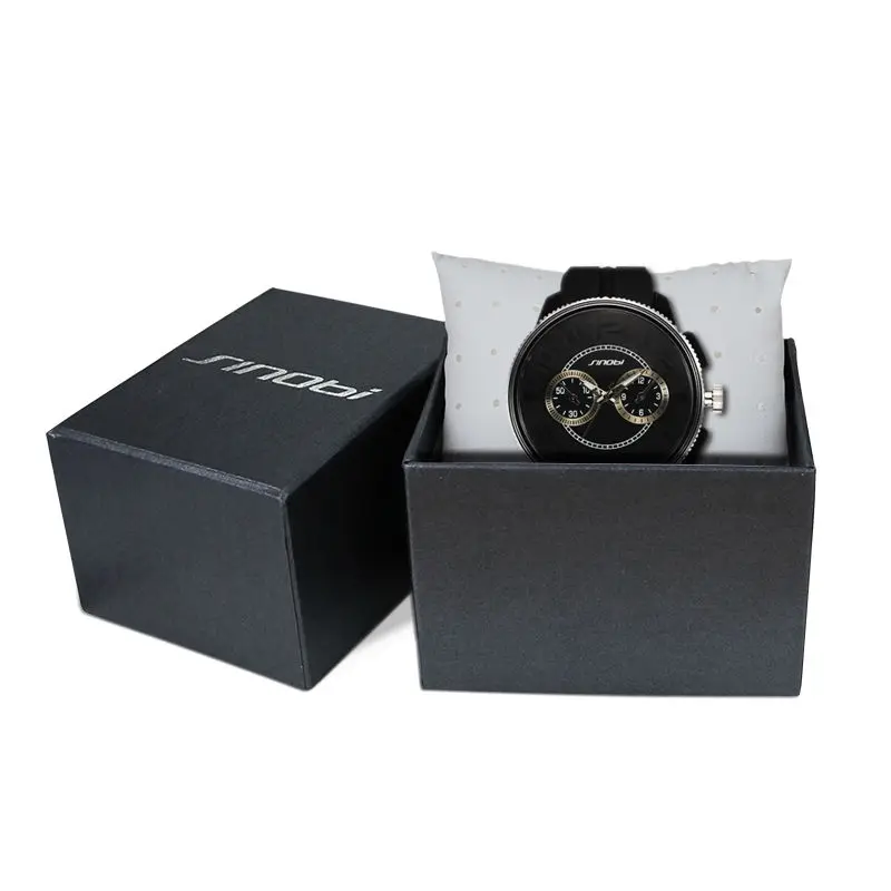 Коробка бесплатные Спортивные Часы мужские Лучший Бренд Мужские Наручные