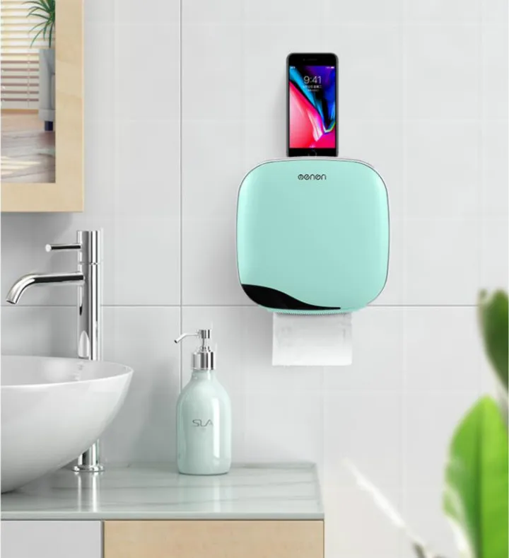 Многофункциональный Tissue Box Ванная комната для хранения аксессуаров Туалет Бумага держатель Туалет Бумага Roll Бумага распределитель ткани держатель для туалетной бумаги