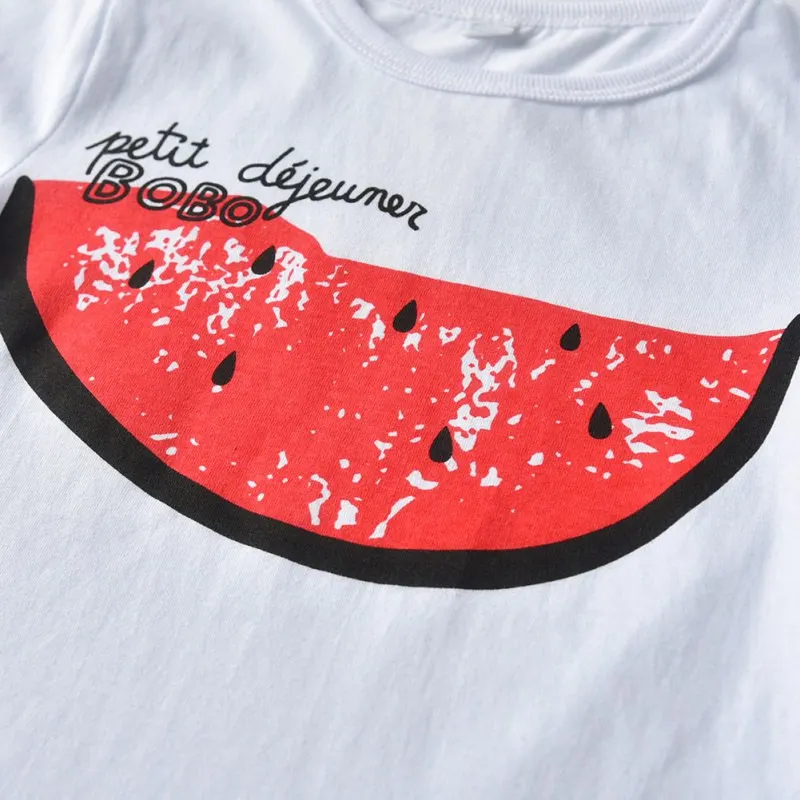 Комплект детской одежды из 3 предметов для маленьких мальчиков милые летние топы