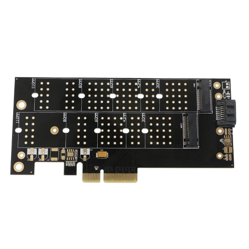 Настольный NGFF M.2 B + M ключ SSD для PCI Express E 4X адаптер карта высокое качество