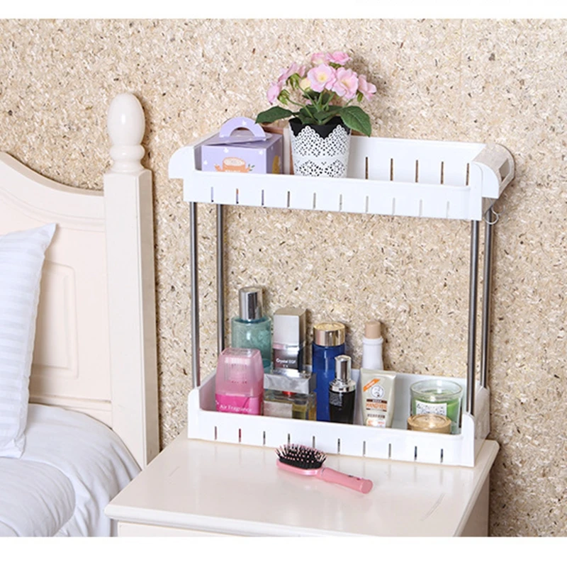 Полка-органайзер для ванной складная из пластика | Дом и сад