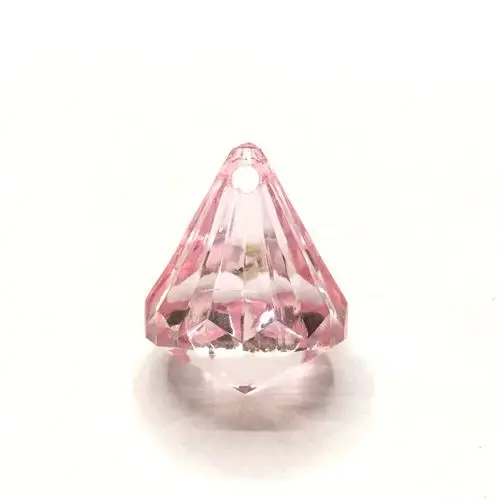 10 шт./лот Акриловые Красочные Подвески В Форме Бусин с имитацией бриллиантов