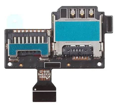 1 шт. оригинальный запасной держатель Sim карты для Samsung Galaxy S4 mini i9190 i9152 i9195 слота SD