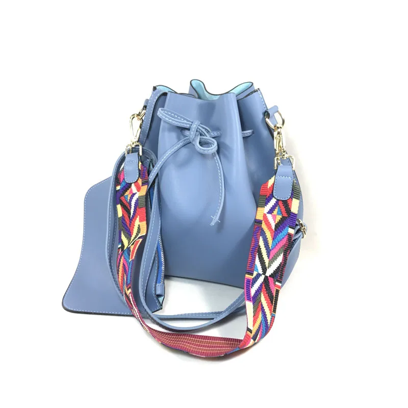 Женские сумки ведра большие на плечо Сумки из искусственной кожи модные