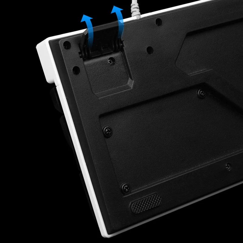 Игровая клавиатура с 104 клавишами механическая проводная USB RGB светодиодный