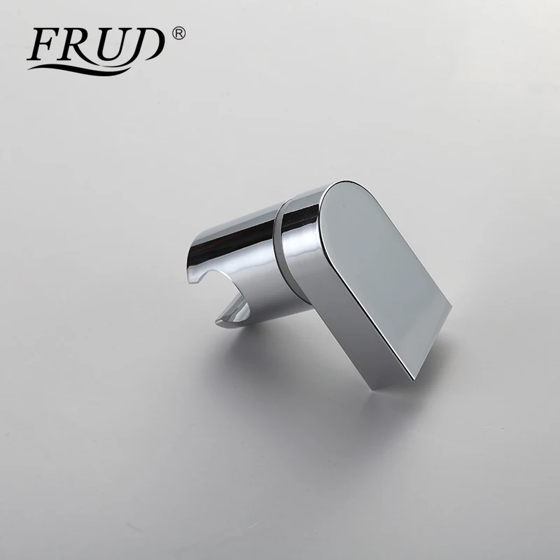 Frud поворотное ручное сиденье для душа регулируемое 1 шт. ABS насадка для душа держатель аксессуары для ванной комнаты круглый хром полированный крюк