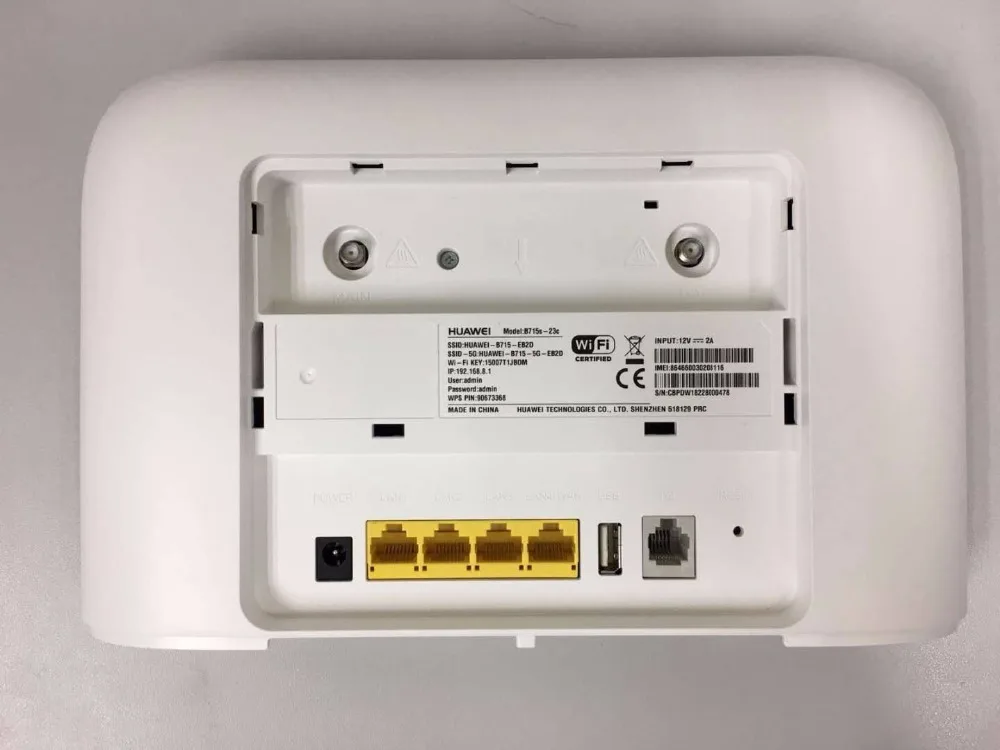 Huawei Фит Cat9 4G LTE Band 1/3/7/8/20/28/32/38 FDD700/800/900/1500/1800/2100/2600MHz TDD 2600MHz WiFi CPE маршрутизатор VOIP|3G/4G