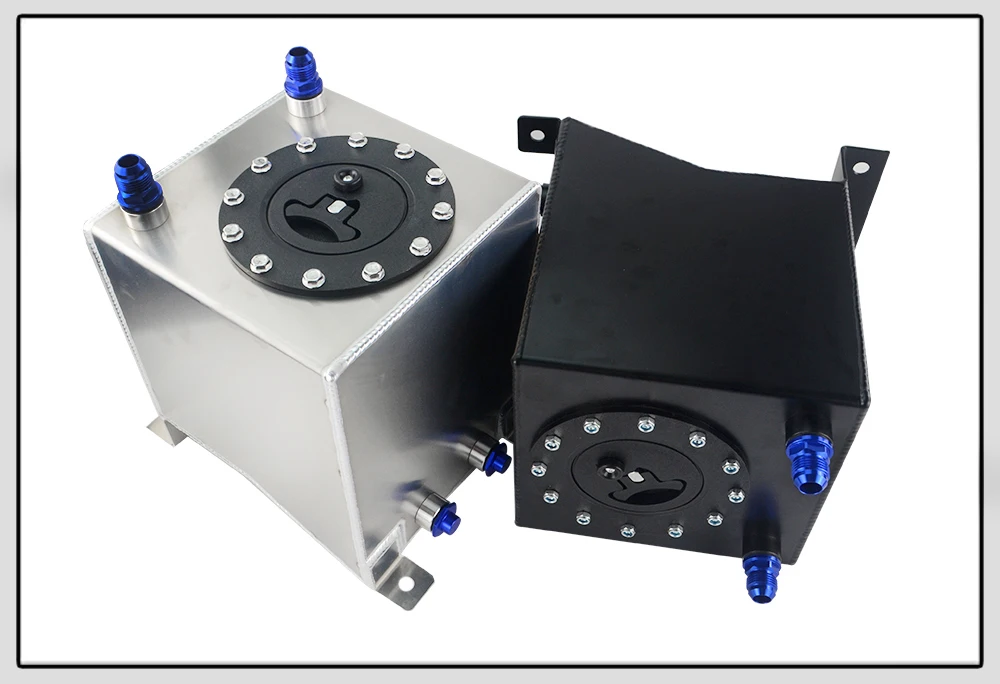 WLR RACING-2,5 галлон 10L алюминиевый гоночный Дрифт топливный корпус с топливными элементами топливный бак без уровня передатчик 210*215*225 мм WLR-TK13