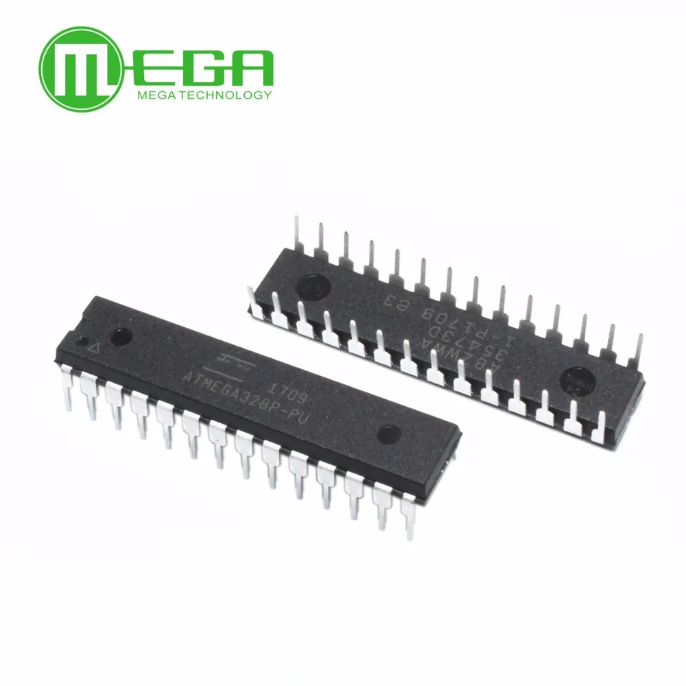 Новый микроконтроллер микроконтроллера ATMEGA328P-PU IC MCU AVR 32K 20 МГц FLASH DIP-28