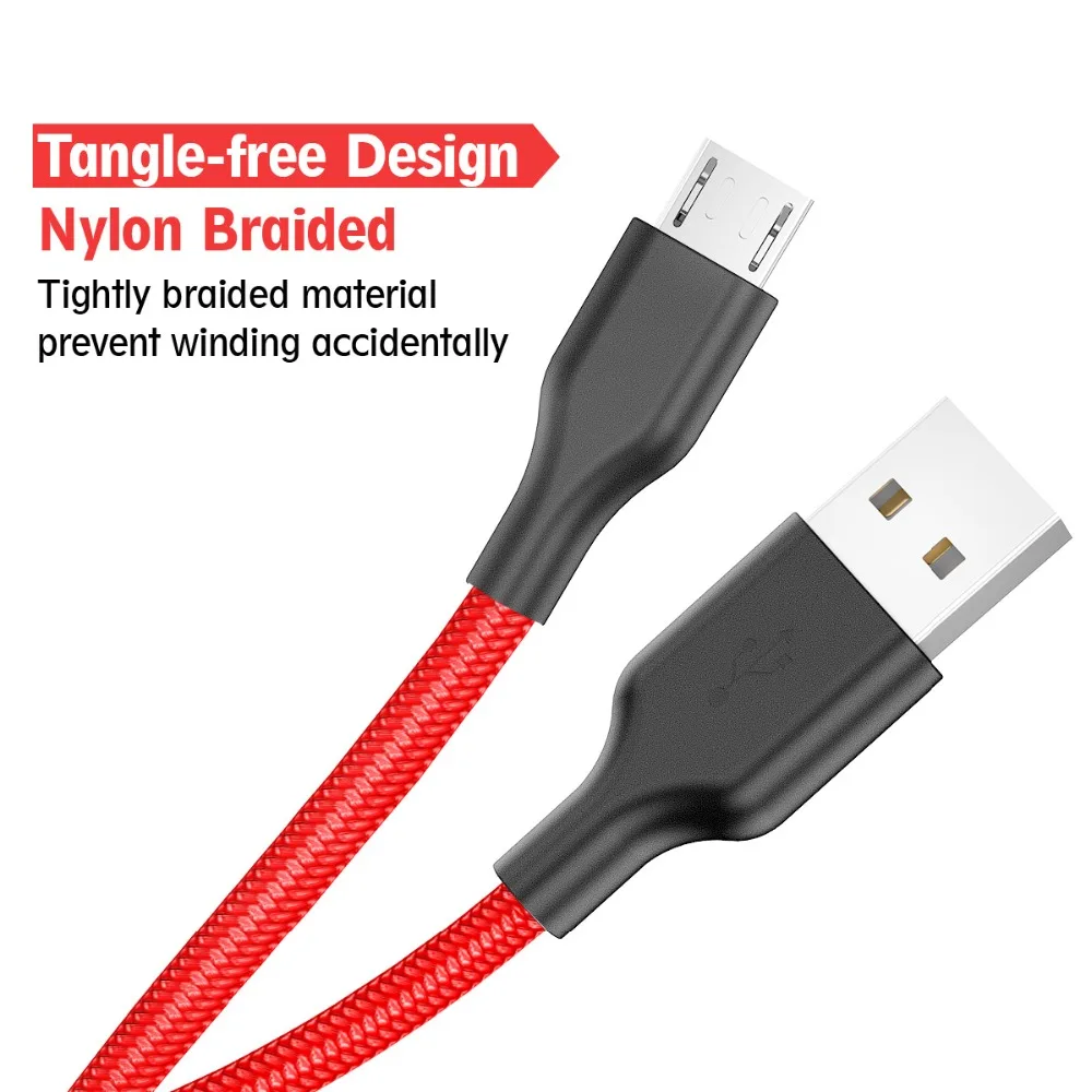 AIFFECT Micro USB кабель для синхронизации данных usb кабель для зарядки samsung huawei Xiaomi LG Andriod USB кабель для зарядного устройства 1 м 2 м шнур