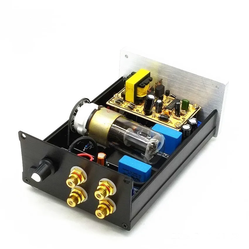 TIANCOOLKEI TUBE-01 6N8P вакуумный ламповый предусилитель DC12V версия для аудио усилителя