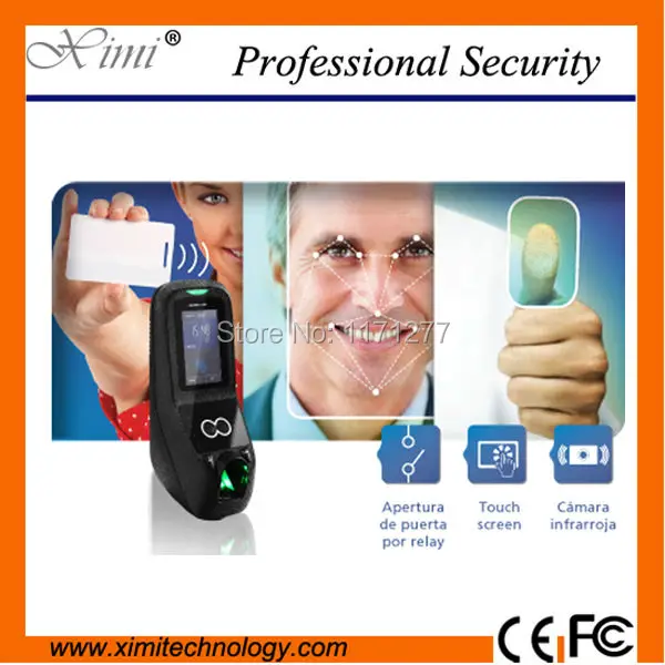Биометрический замок ID Card Reader tcp/ip связи инфракрасная камера фингерпринта и