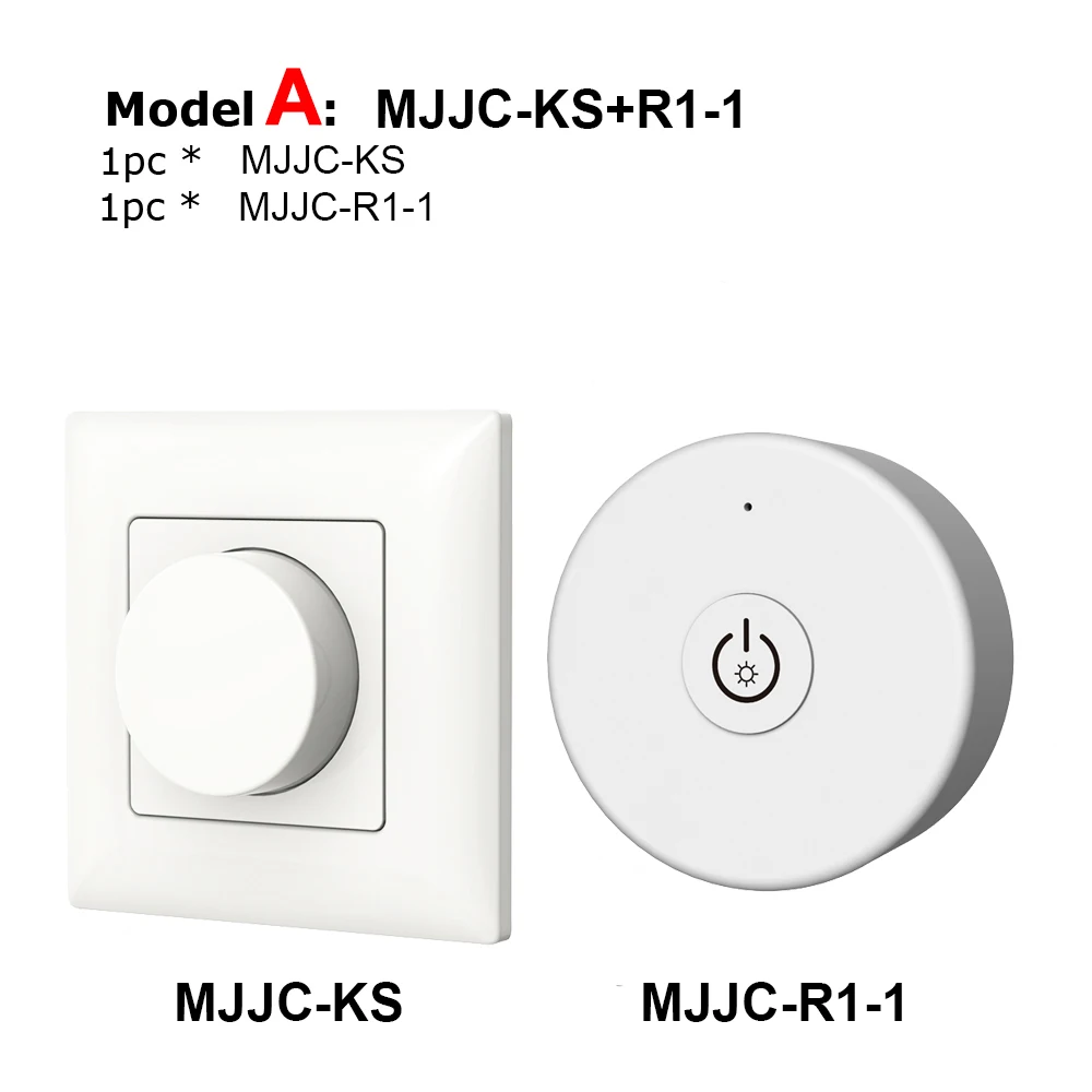 Model A Светодиодный диммер 220 в 230 В 110 В AC беспроводной 2,4G RF пульт дистанционного управления с регулируемой яркостью Wifi умный светодиодный светильник - Цвет: Model A