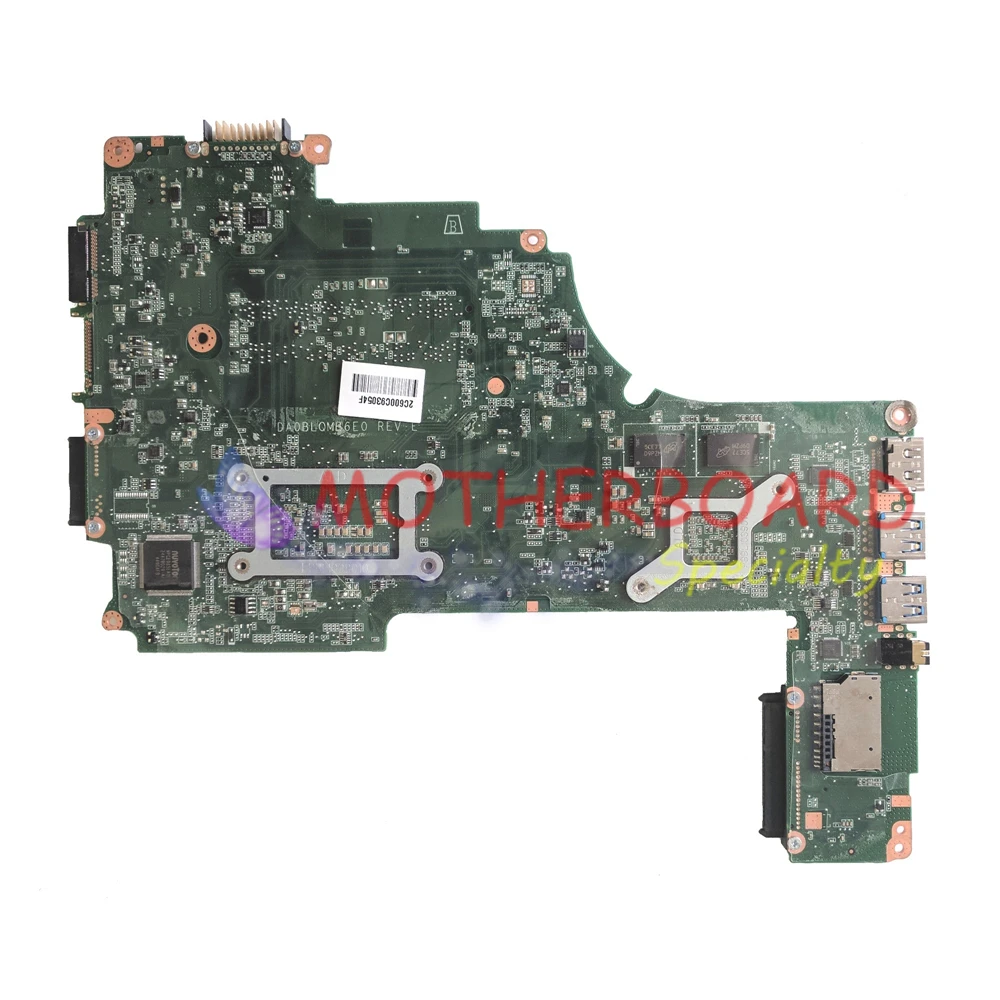 Vieruodis для TOSHIBA SATELLITE L50 C материнская плата ноутбука w/I5 5200U A000388620 DA0BLQMB6E0|Материнские
