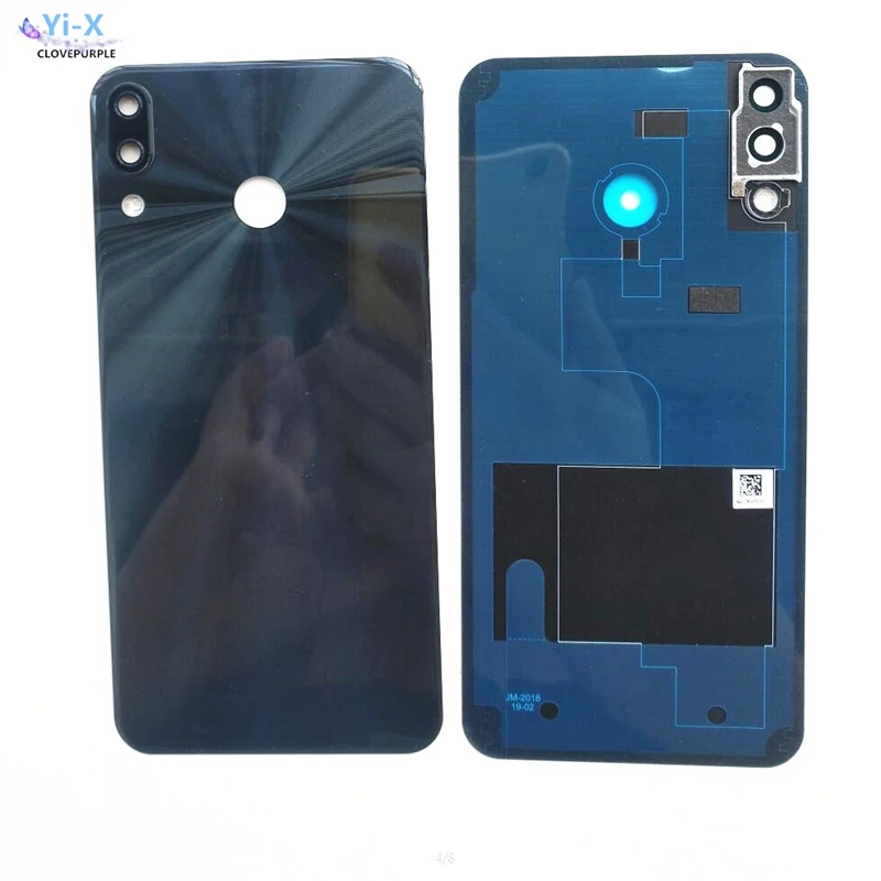 Задняя крышка батарейного отсека для Asus Zenfone 5 2018 ZE620KL стеклянная задняя с
