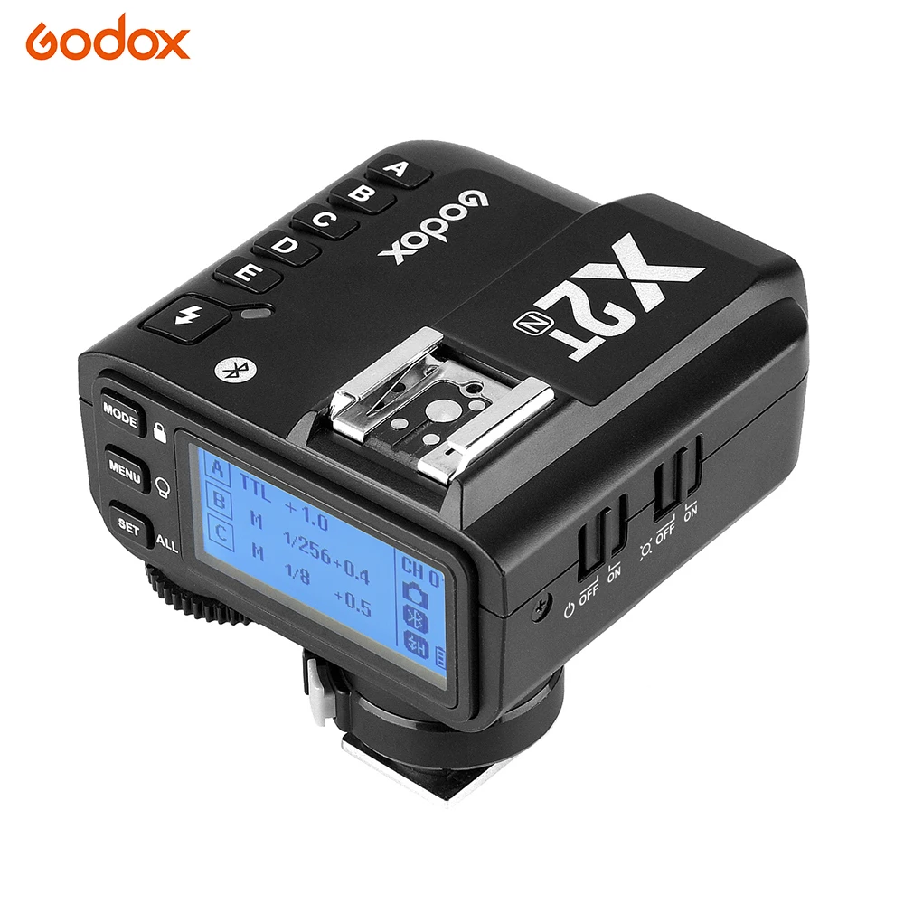 Godox X2T N i TTL триггер вспышки 1/8000s HSS 2 4G беспроводной передатчик для Nikon DSLR iPhone HUAWEI