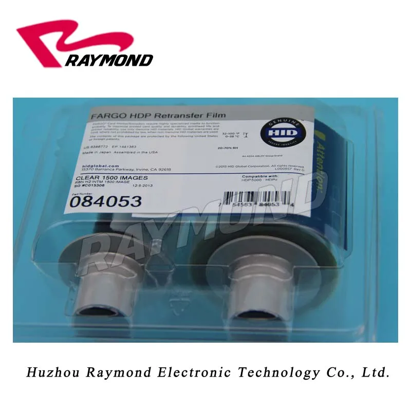 Оригинальный принтер для ID карт HDP 5000 84053 прозрачная пленка повторной передачи 1500