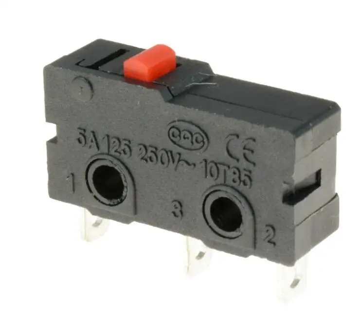 

5 шт., микропереключатель SPDT 5A