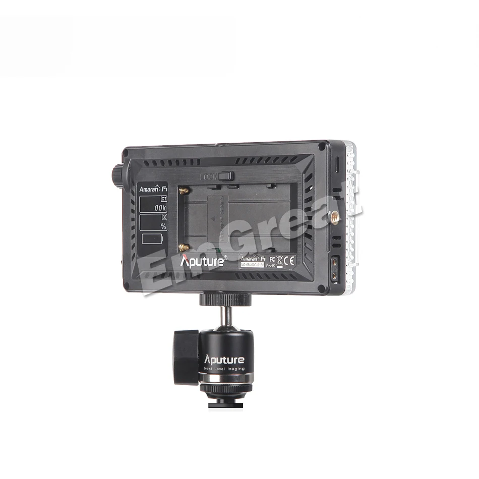 Aputure Amaran AL-F7 двухцветная температура 3200-9500K CRI& TLCI 95+ 256 шт светодиодный панель самый универсальный портативный накамерный светодиодный светильник