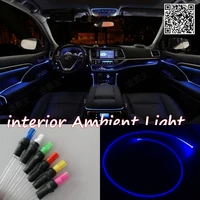 For Acura NSX 1991-2016 Car Interior Ambient Light Panel illumination For Car Inside Tuning Cool Strip Light Optic Fiber Band