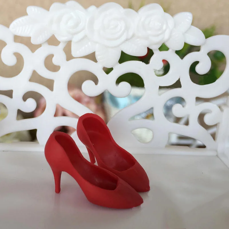 3 пар/лот обувь на высоком каблуке для кукол Blythe 1/6 модная куклы Azone Licca мини-обувь