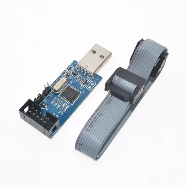 Программатор SP USB AVR 1 компл. для Atmel ASP USBISP ISP загрузчика новый + шт. 10-контактный до