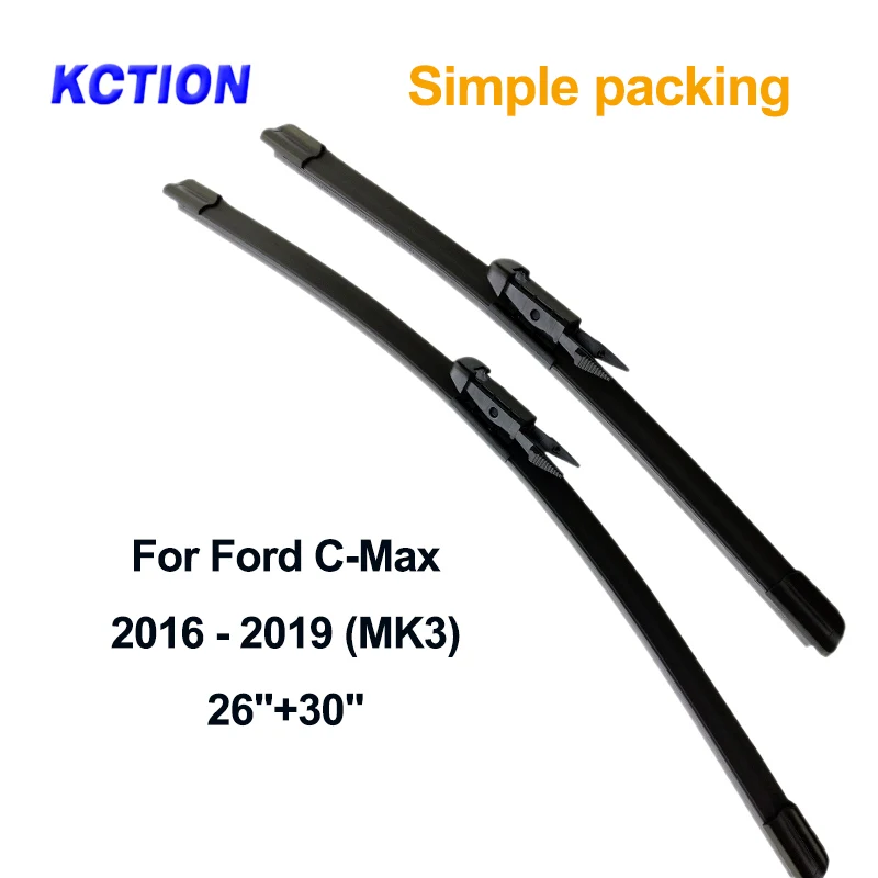 

Windshield wiper blade windscreen wiper car accessories for Ford C-Max ( c max ) Fit Side Pin/Pinch Tab Arms Year 2003 to 2019