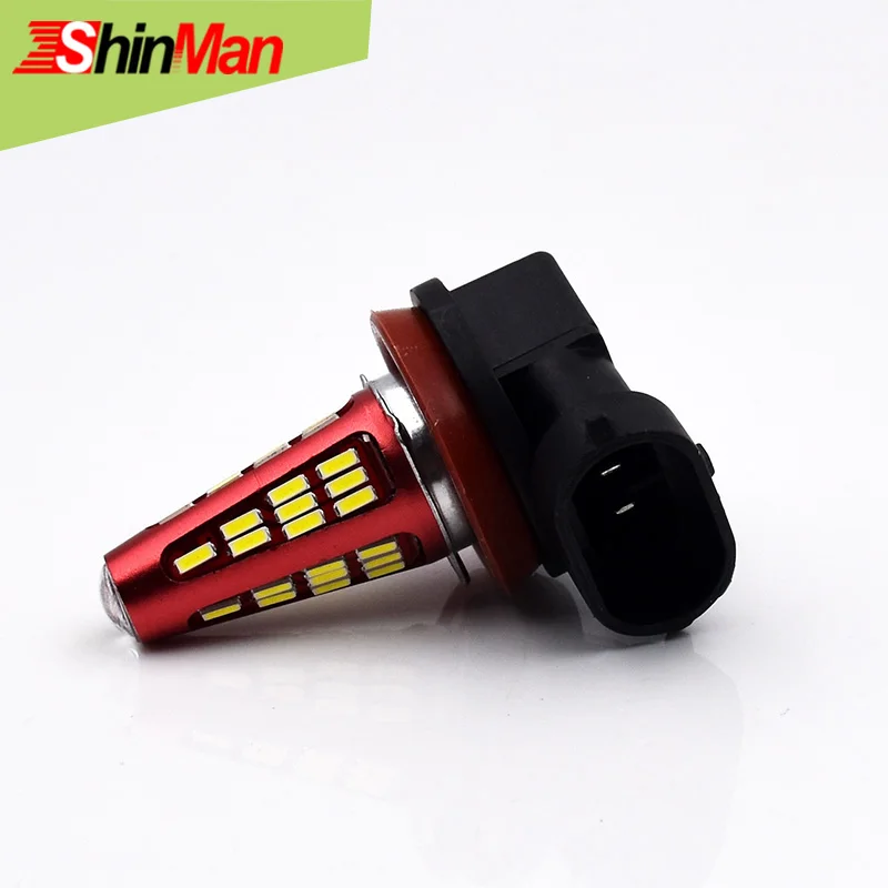 

ShinMan 48led Error Free new product H8 H9 H11 PGJ19 Fog Driving lights led light LED Headlights Fog light Car LED DRL Lamp Bulb