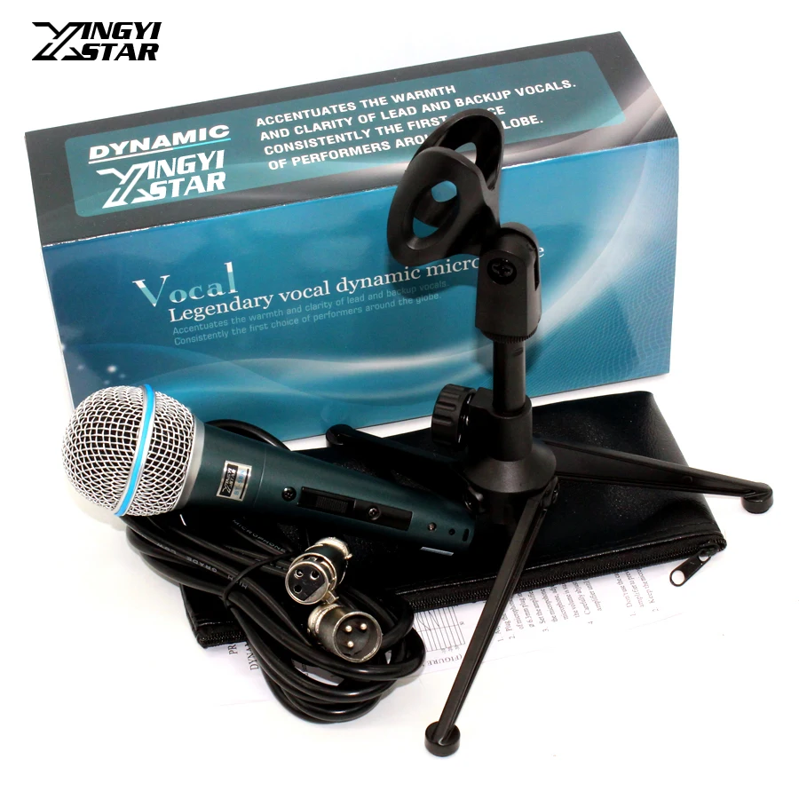 Профессиональный переключатель динамическая Проводная подставка для микрофона