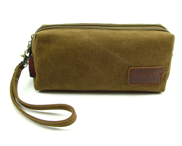 Корейский леди брезент сумочка многофункциональный бумажник | Багаж и сумки