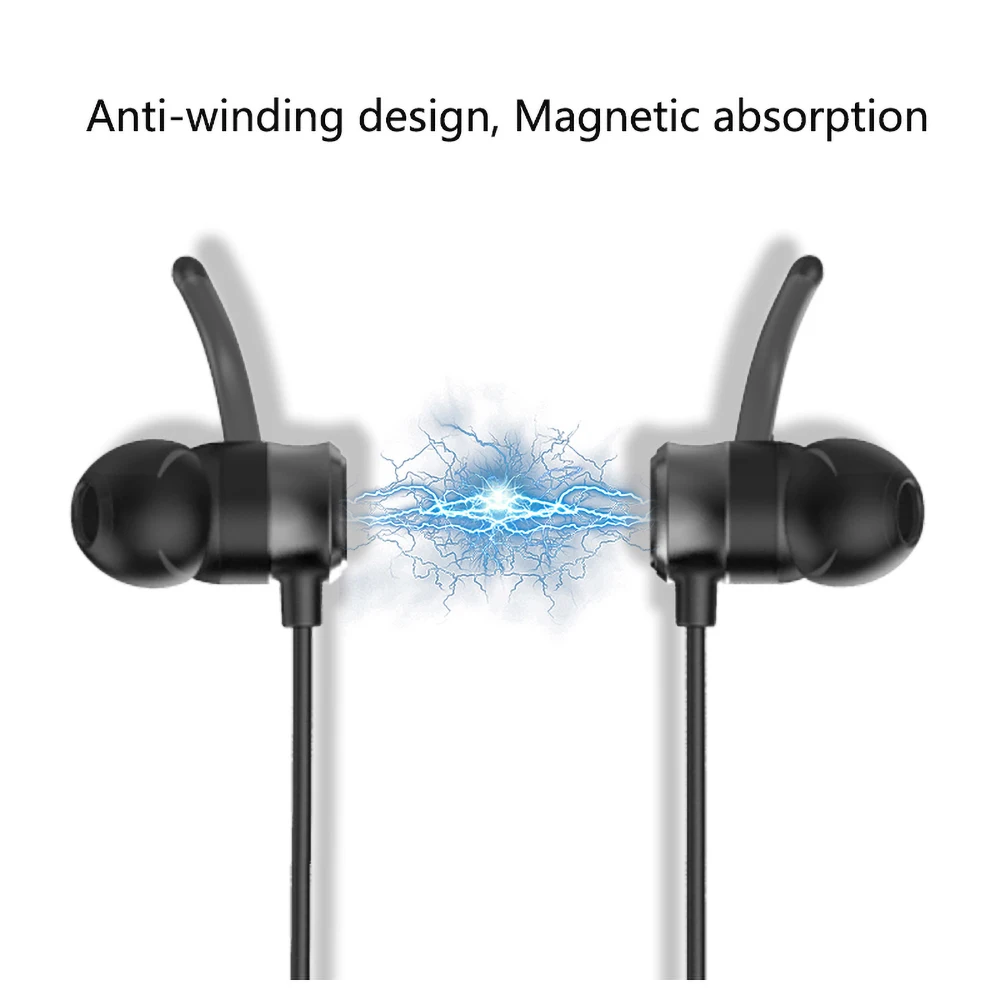 Uiisii B6 беспроводные bluetooth наушники спортивные BT5.0 IPX4 водонепроницаемые наушники-вкладыши iOS и Android Игровые музыкальные наушники