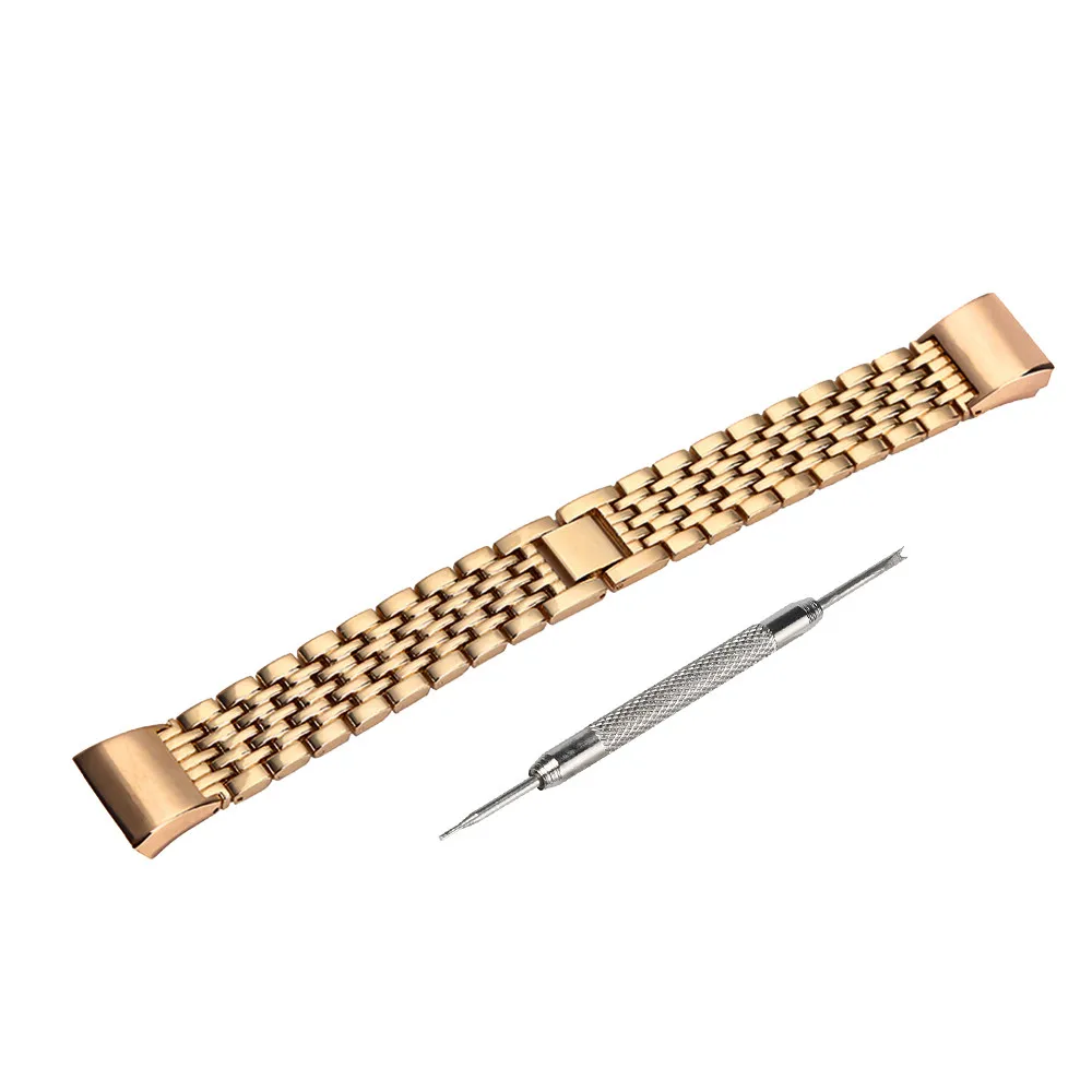 Stainless Steel Metal Stylish Smart Watch Band Replacement Wrist Strap Loop Bangle For Fitbit Charge 2 Bracelet With Tools | Электроника