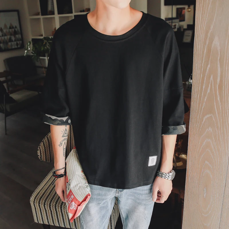 2017 г. Мужская забавные индивидуальность рукавом стиль новый камуфляж досуг