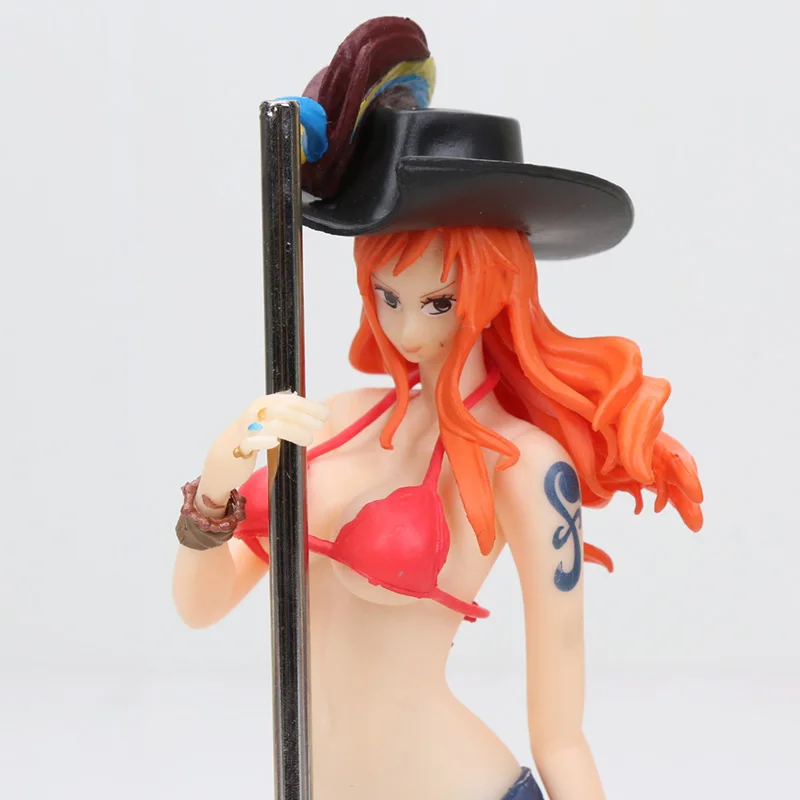 24 см цельная фигура одна штука девчачьи девушки Nami Pole dance Flag Diamond Ship Code B ПВХ