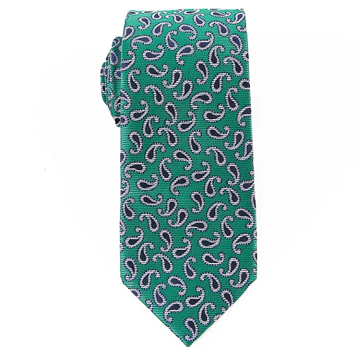 paisley tie PPT-022 Портной Смит 1200 стежков 7,5 см мужские галстуки, новые мужские модные галстуки с узором пейсли, жаккардовые галстуки Corbatas Gravata, мужской деловой толстый галстук - Цвет: paisley tie PPT-022