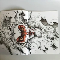 tatoo books tattoo book album drawing booklet goku big holy fish like traditional manuscript embroidery painting supplies sale