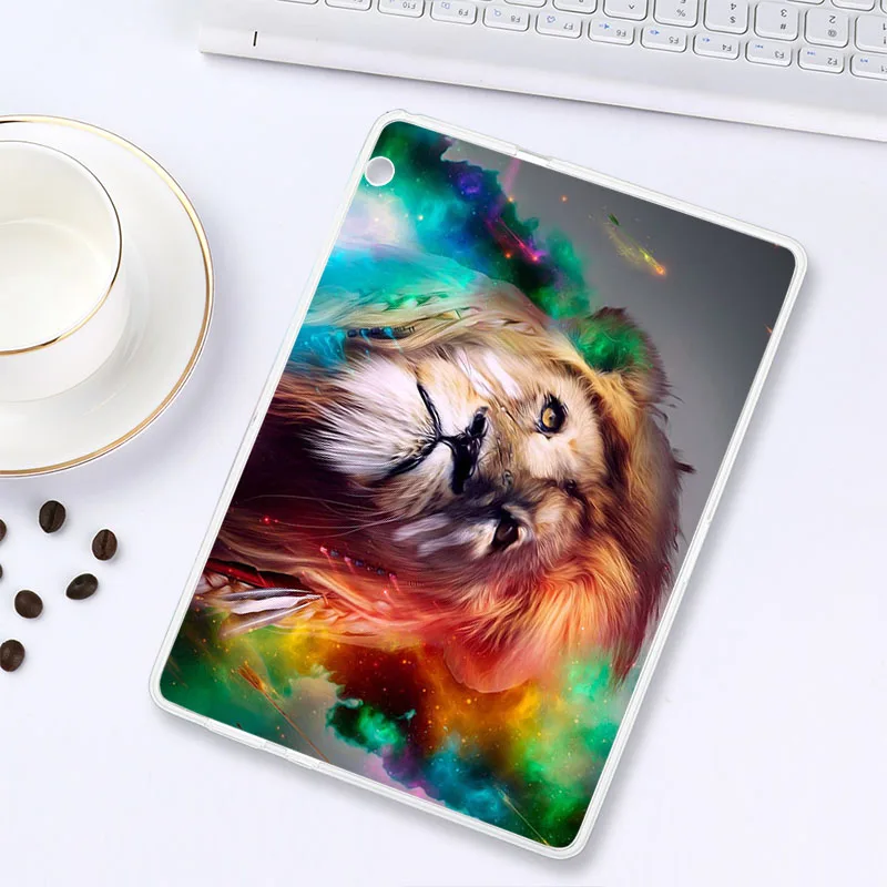 Z019 Модный чехол s с рисунком для huawei MediaPad T3 T1 10 8,0 7,0 9,6 Plus, мягкий силиконовый тонкий чехол для huawei Honor Pad 2, чехол s - Цвет: Z019