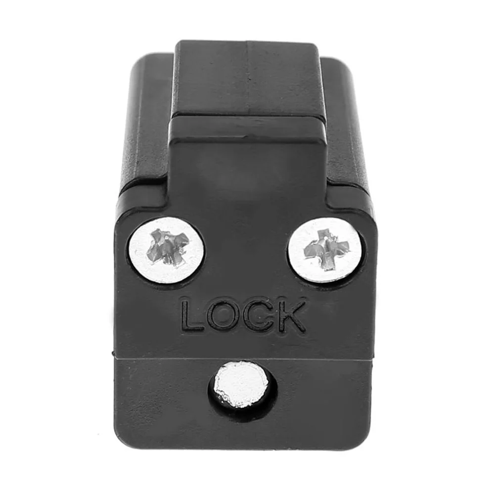 Ребенок с 2 клавишами защиты алюминиевого сплава противоскользящие черные