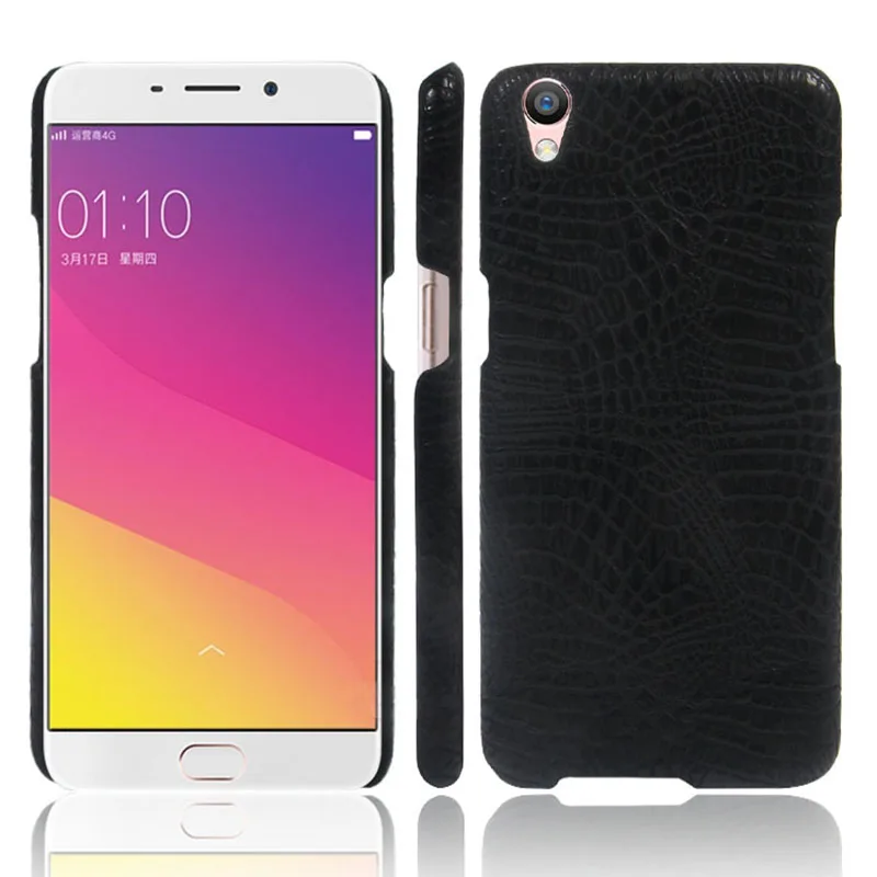 Жесткий чехол из крокодиловой кожи для OPPO R9 Plus чехлы жесткий с подставкой