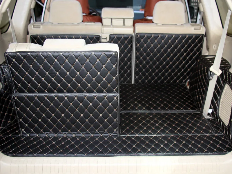 High quality! Special car trunk mats for Toyota Land Cruiser Prado 150 7 seats 2019-2010 durable cargo liner mat boot carpets |