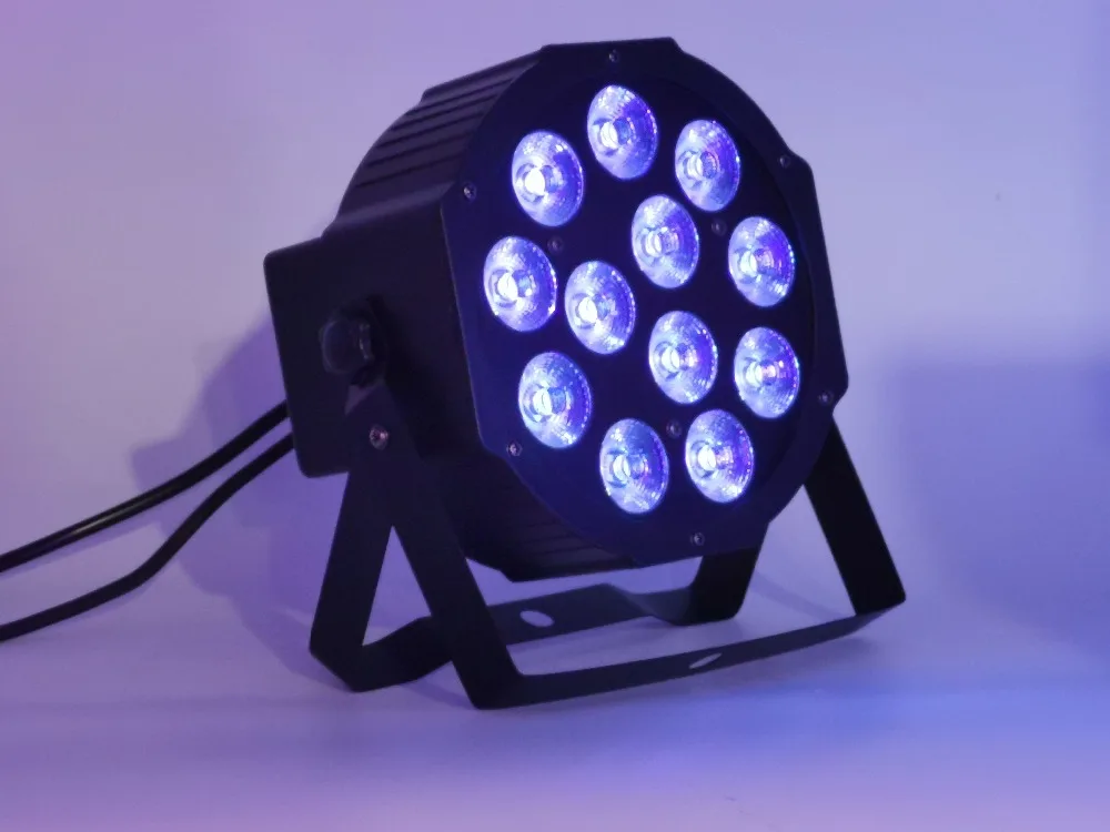 RGBWA+ УФ 6-в-1 12x12 Вт led Par свет 6in1 Телевизор с номинальной dmx512 огни дискотеки профессиональный сценический свет dj оборудование