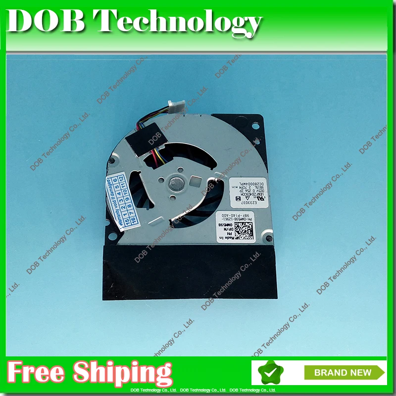 Вентилятор процессора для Dell Latitude E4300 охлаждения WM598 13. B3442.F. GN GB0555PDV1 A вентилятор