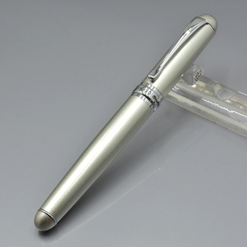 JINHAO 750 Лидер продаж 12 Цветов металлический круглый РОЛИК ручка с серебряной клип канцелярские принадлежности Роскошные шариковые ручки подарок A5