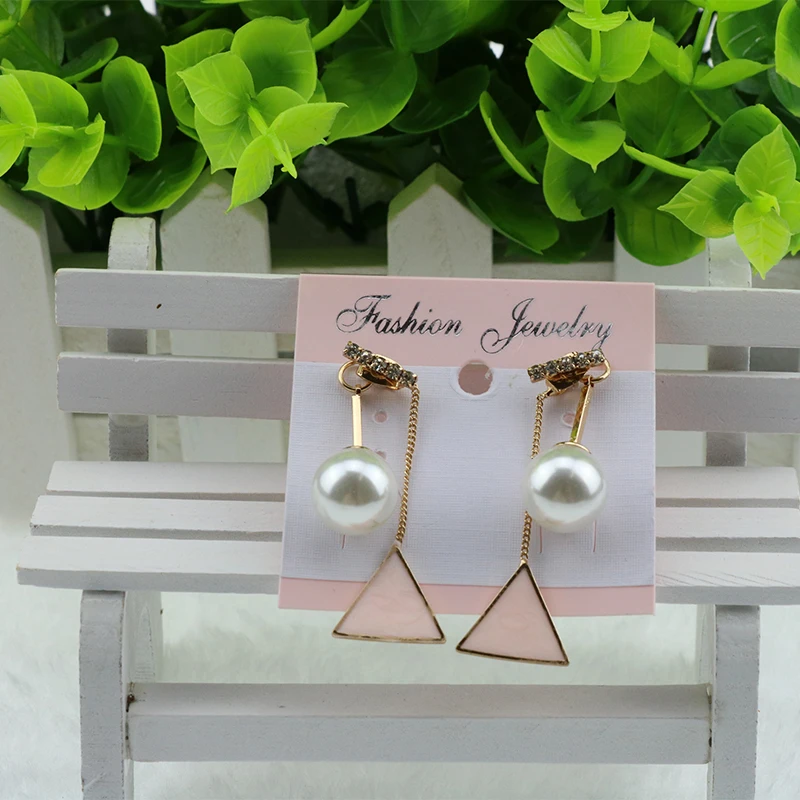 2017 Южнокорейский стиль Модные темпераментные ювелирные изделия из жемчуга со