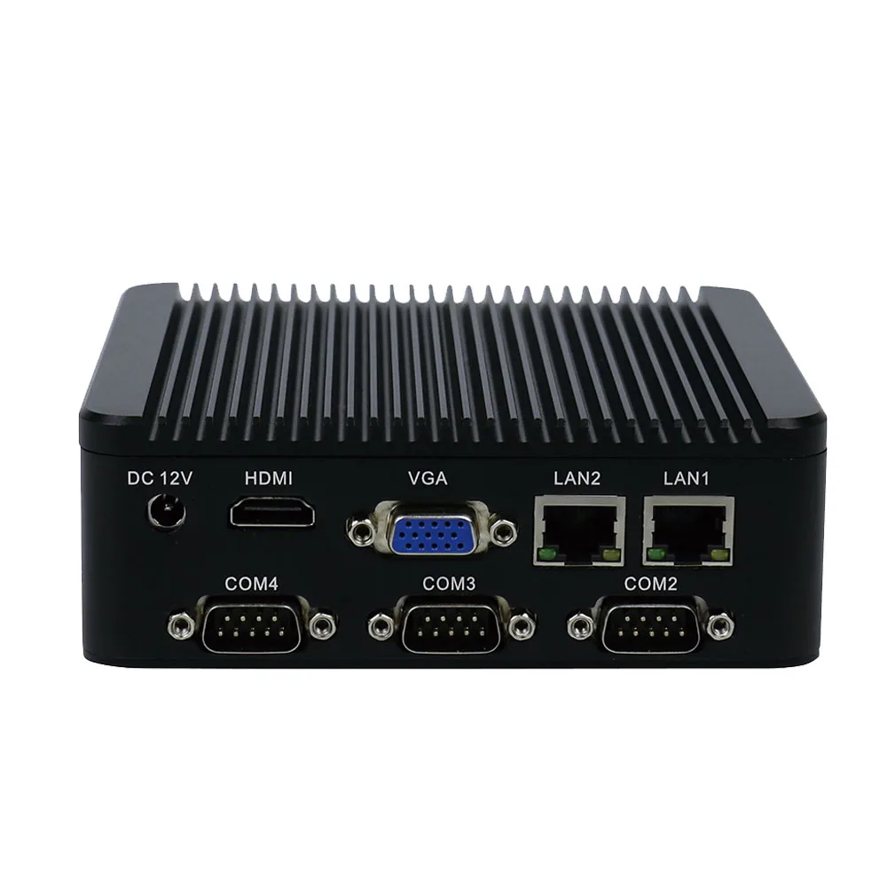 Мини ПК бокс Yanling Встроенный 4 Гб ОЗУ с поддержкой Intel Celeron J1900 2 5 дюйма hdd lan COM порт