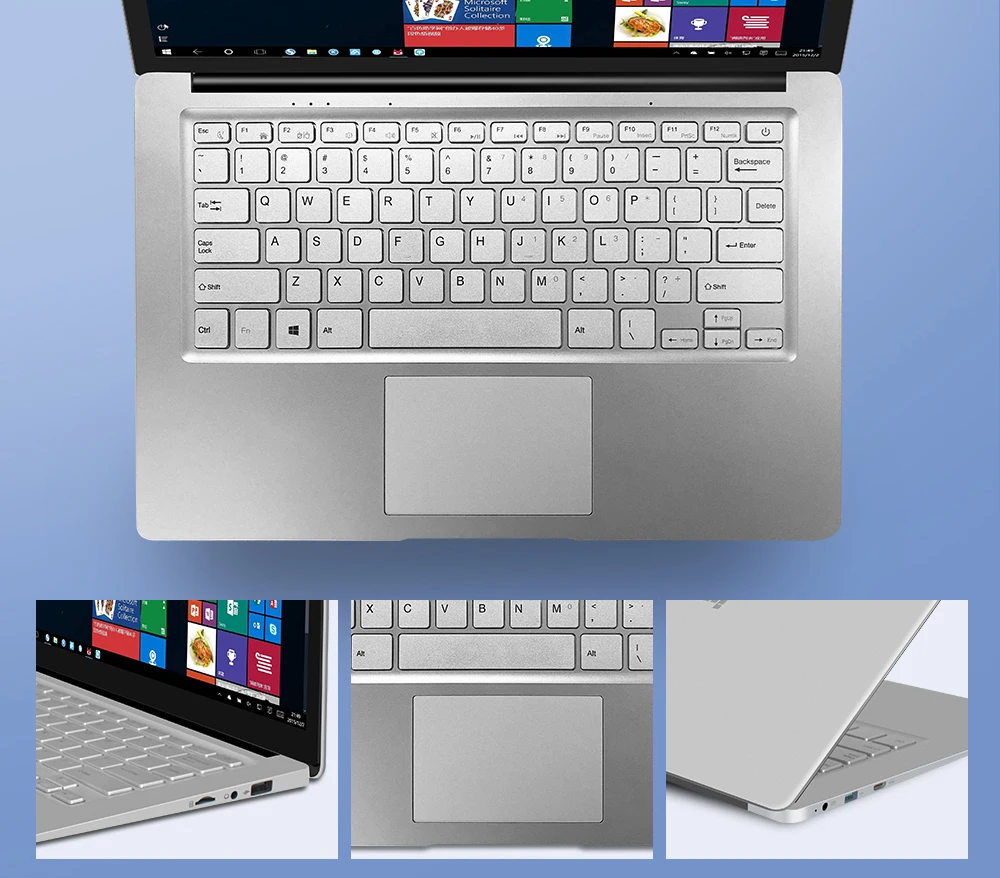 Jumper EZbook S4 ноутбук 14 дюймов 1920*1080 дисплей ноутбук Intel Celeron J3160 ультрабук 4 Гб ram 64 Гб/128 ГБ rom компьютер
