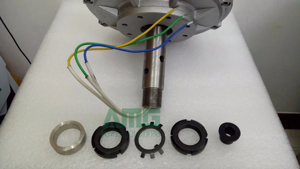 Ветряная Турбина постоянный магнит генератор переменного тока без сердечника 50