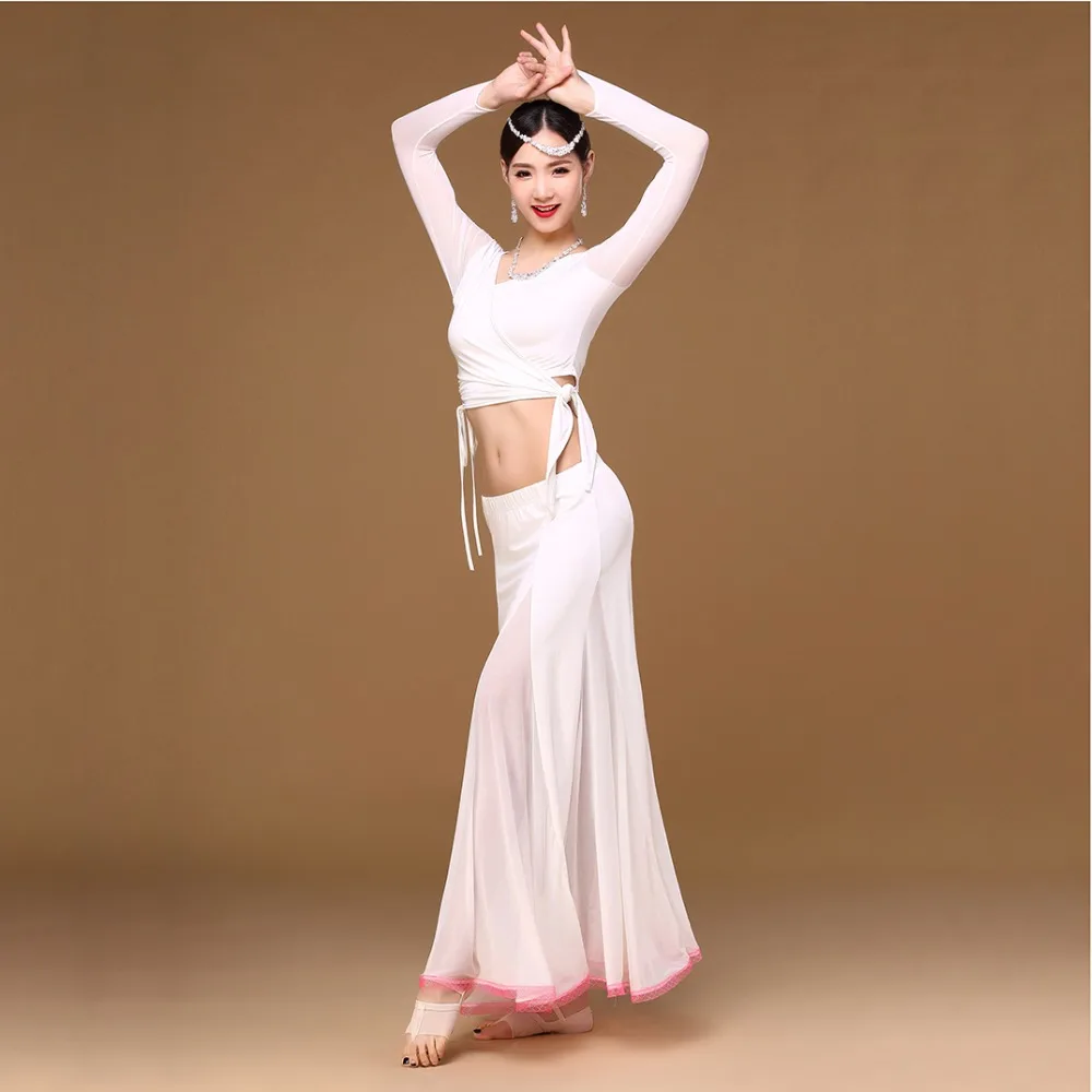 Женский танцевальный костюм для танца живота тренировочный восточных танцев